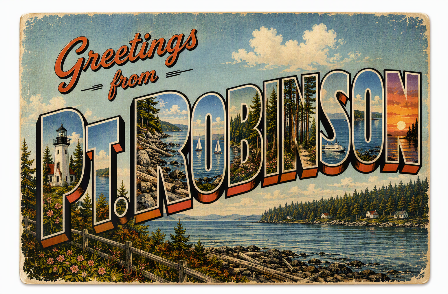 Greetings from Pt. Robinson